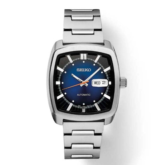 Load image into Gallery viewer, Seiko 37MM Automatic Blue Dial Watch in Stainless Steel
