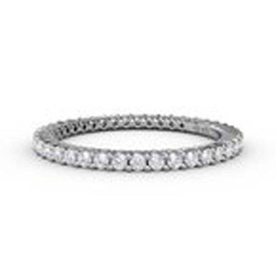 Fana .45-.50ctw Eternity Band in 14K White Gold