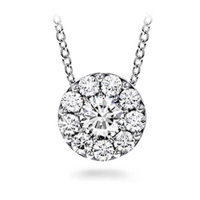 Load image into Gallery viewer, Hearts On Fire .22-.28CTW Diamond Fulfillment Pendant in 18K White Gold
